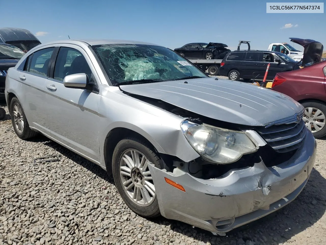 2007 Chrysler Sebring Touring VIN: 1C3LC56K77N547374 Lot: 67780704