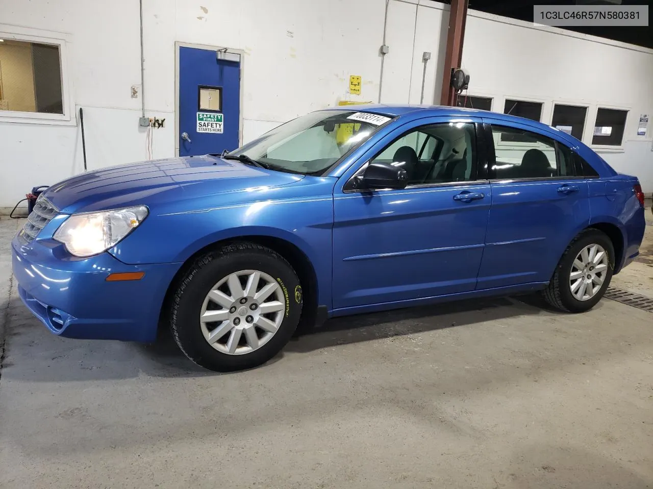 2007 Chrysler Sebring VIN: 1C3LC46R57N580381 Lot: 70033114