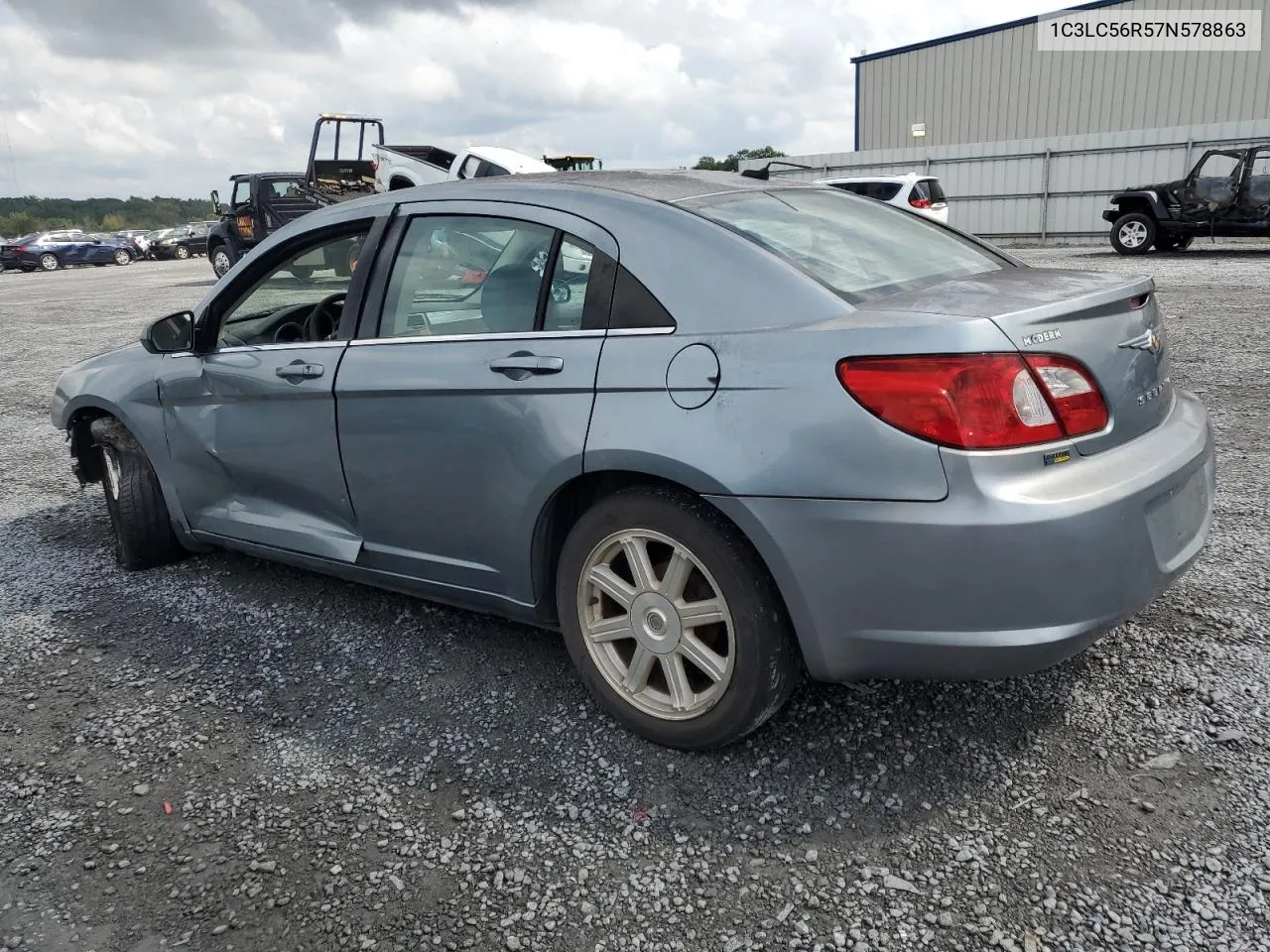 2007 Chrysler Sebring Touring VIN: 1C3LC56R57N578863 Lot: 70317514