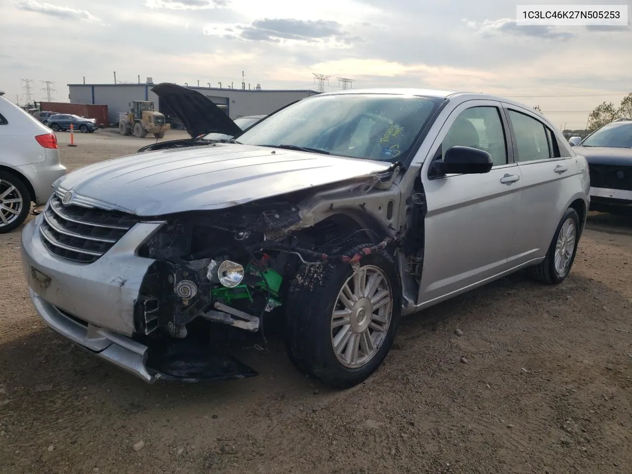 2007 Chrysler Sebring VIN: 1C3LC46K27N505253 Lot: 71628344