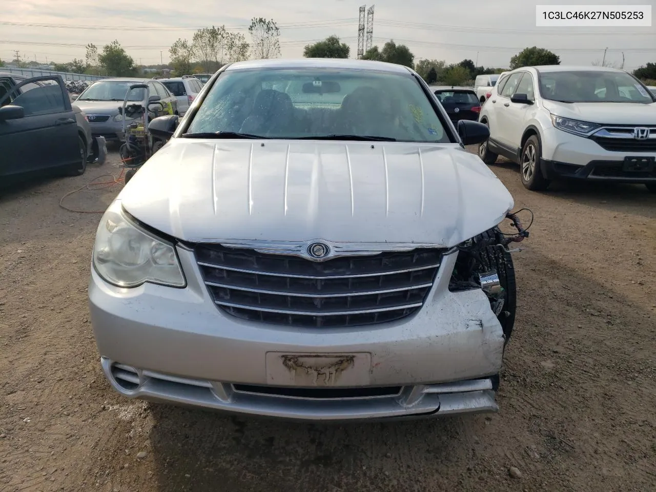 2007 Chrysler Sebring VIN: 1C3LC46K27N505253 Lot: 71628344