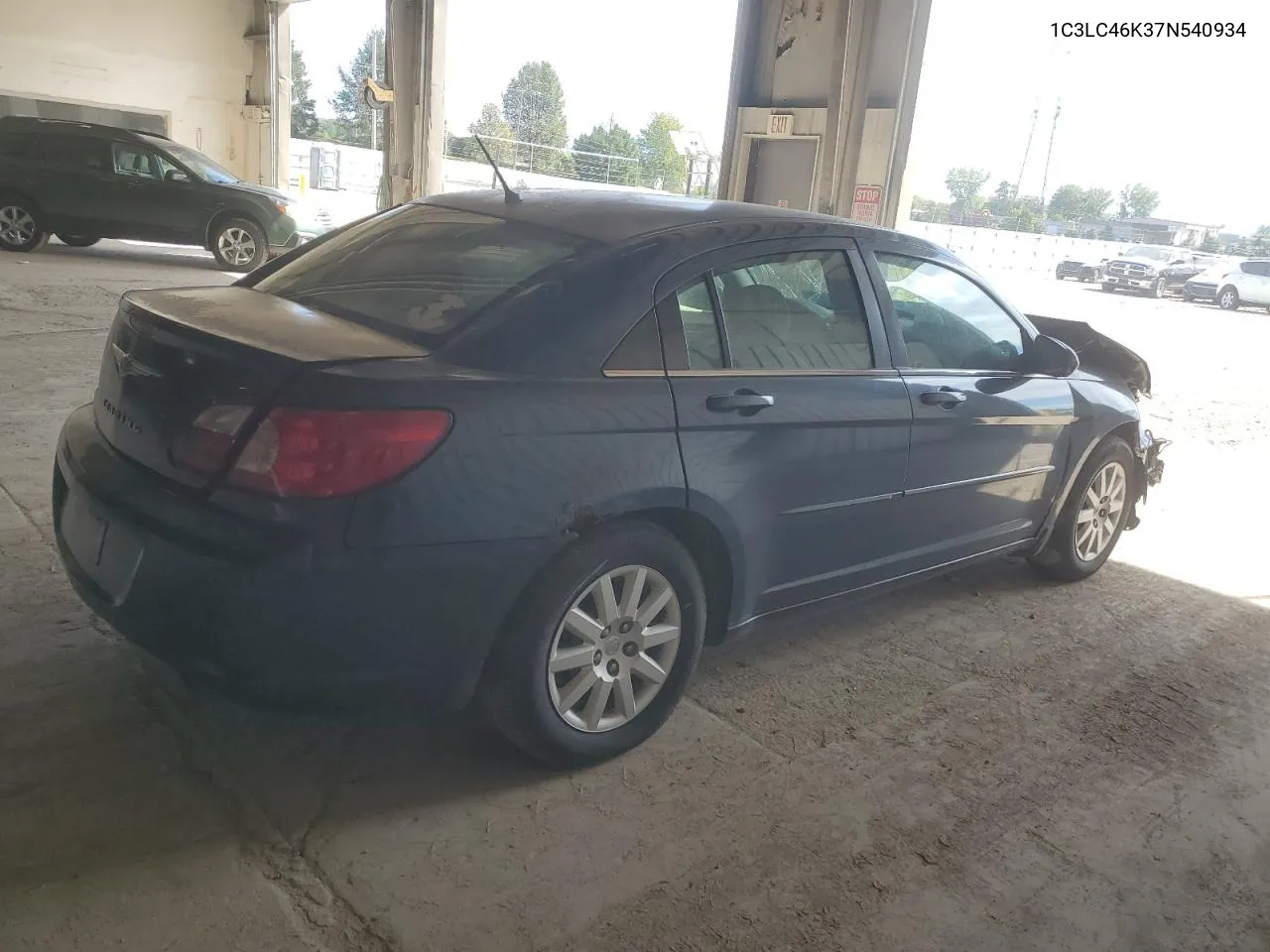 2007 Chrysler Sebring VIN: 1C3LC46K37N540934 Lot: 72329694