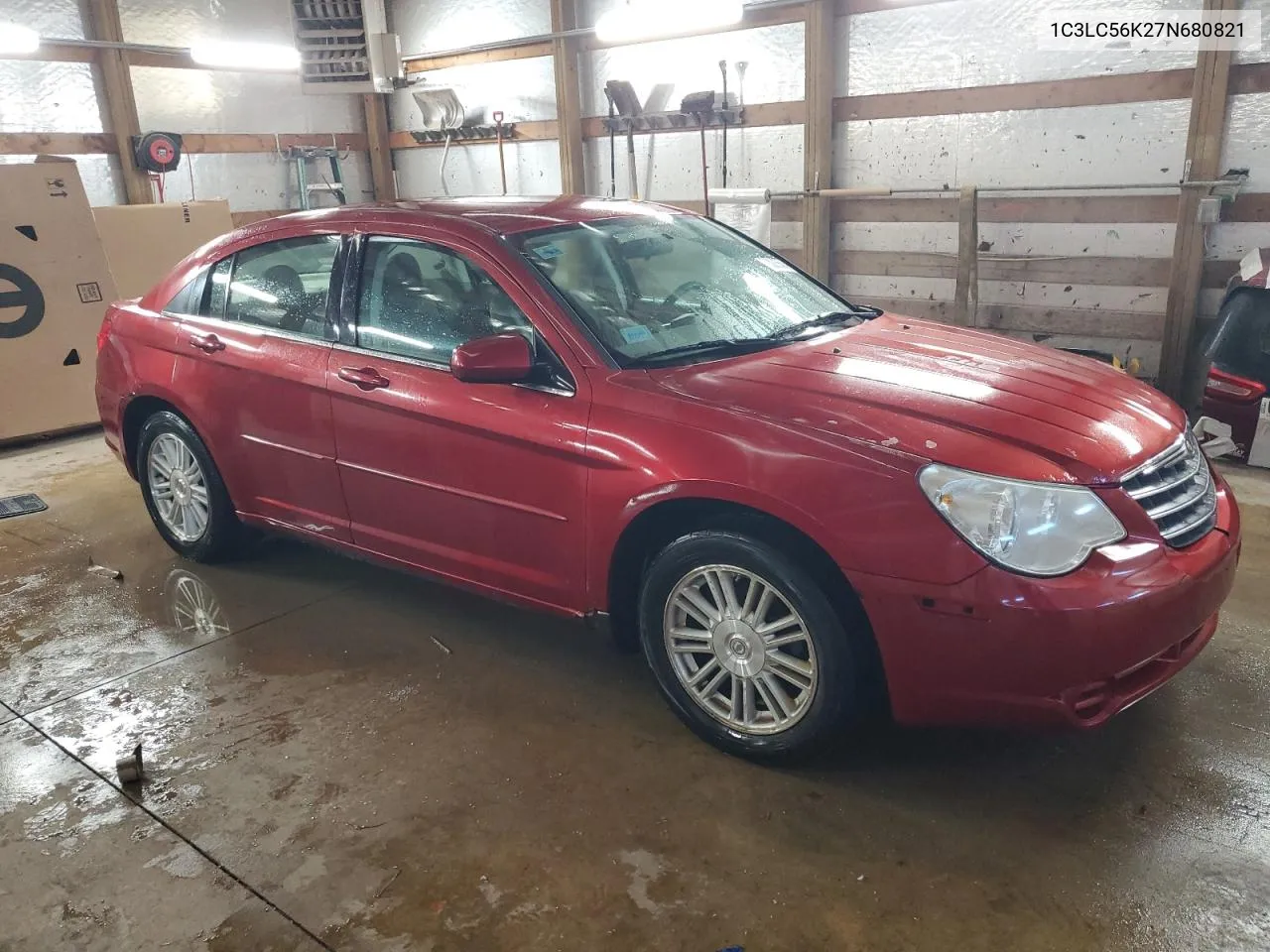 2007 Chrysler Sebring Touring VIN: 1C3LC56K27N680821 Lot: 73023534