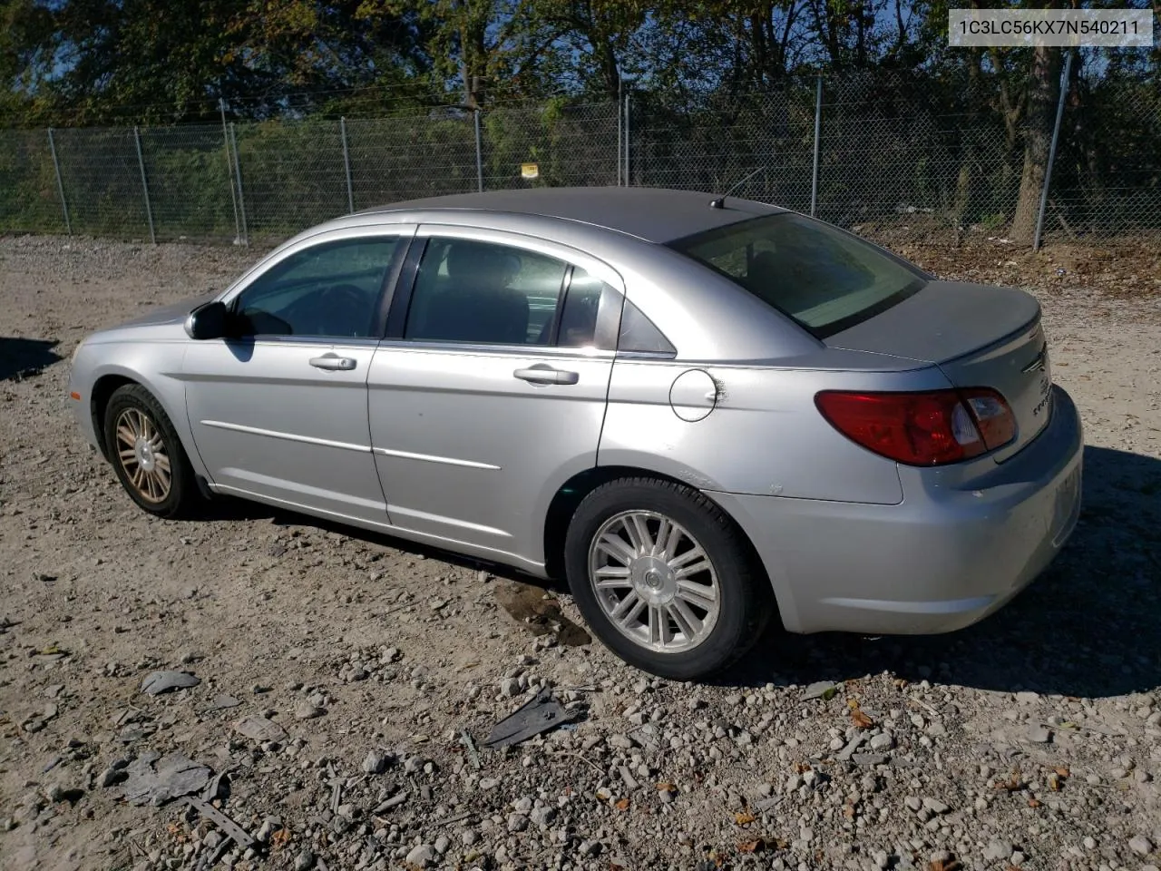 2007 Chrysler Sebring Touring VIN: 1C3LC56KX7N540211 Lot: 74339844