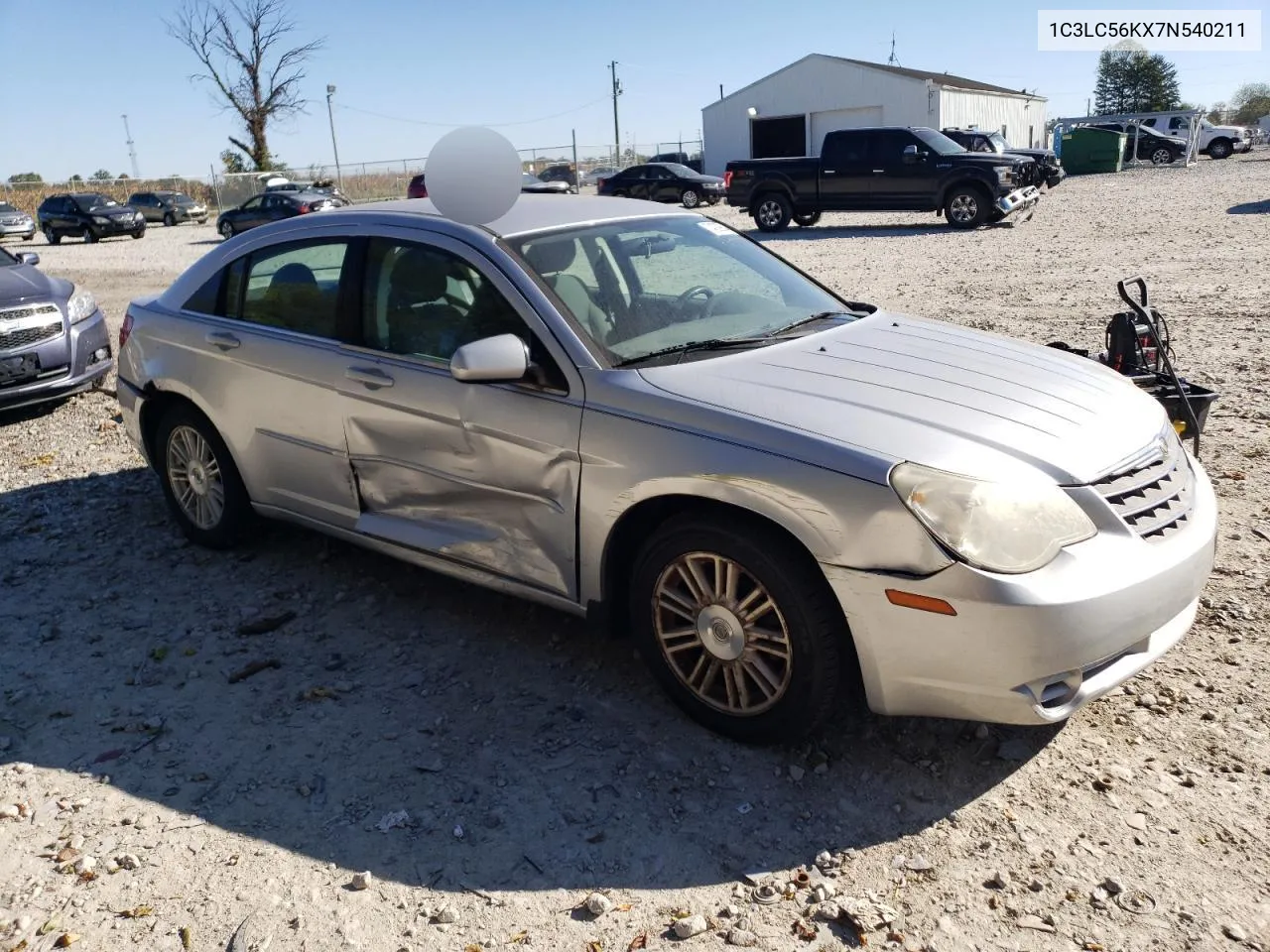 2007 Chrysler Sebring Touring VIN: 1C3LC56KX7N540211 Lot: 74339844