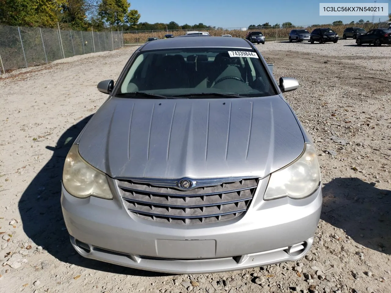 2007 Chrysler Sebring Touring VIN: 1C3LC56KX7N540211 Lot: 74339844