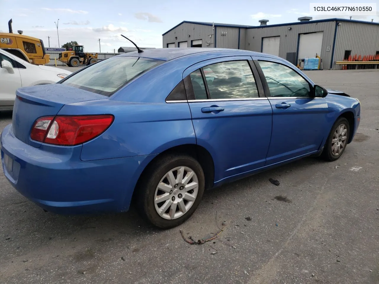 2007 Chrysler Sebring VIN: 1C3LC46K77N610550 Lot: 76186874