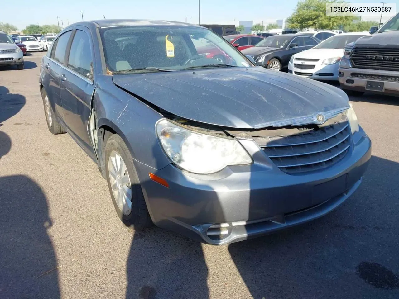 2007 Chrysler Sebring VIN: 1C3LC46K27N530587 Lot: 77916214