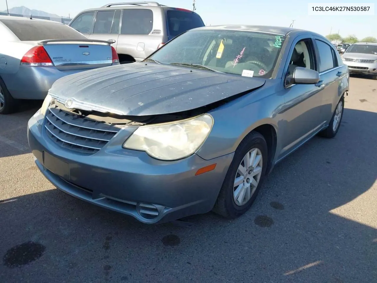 2007 Chrysler Sebring VIN: 1C3LC46K27N530587 Lot: 77916214