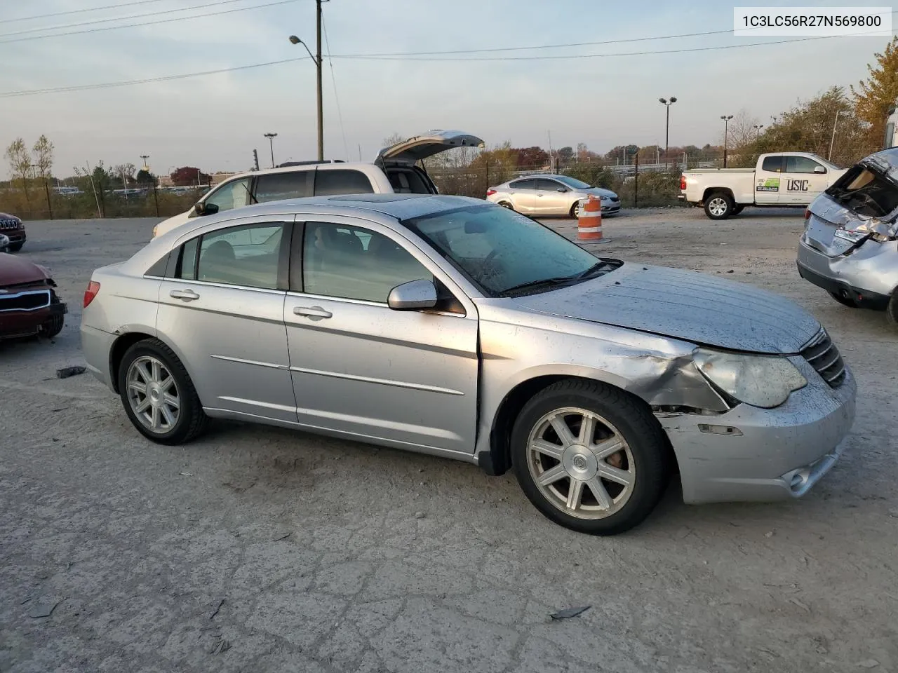 2007 Chrysler Sebring Touring VIN: 1C3LC56R27N569800 Lot: 78192614