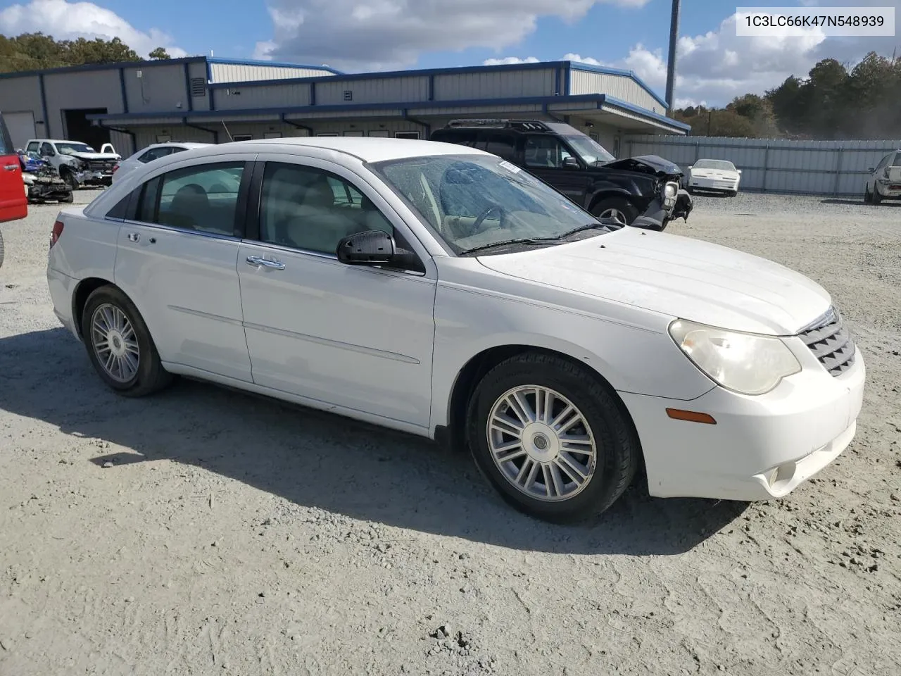 2007 Chrysler Sebring Limited VIN: 1C3LC66K47N548939 Lot: 78878654