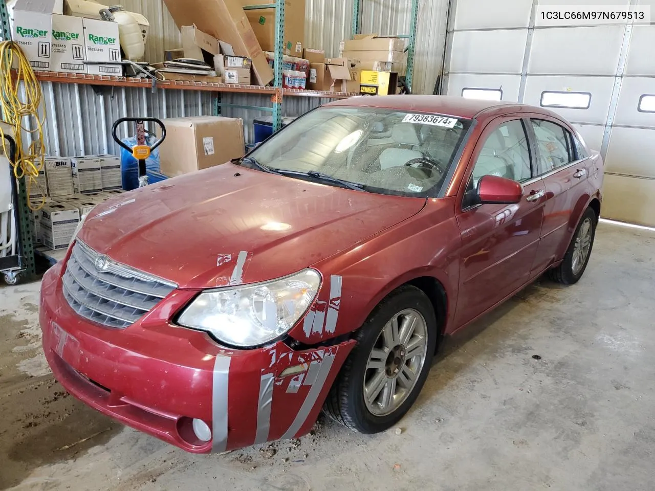 2007 Chrysler Sebring Limited VIN: 1C3LC66M97N679513 Lot: 79383674