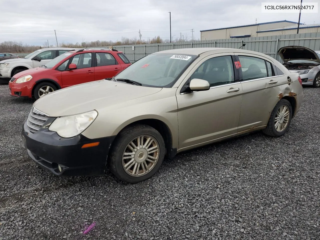 2007 Chrysler Sebring Touring VIN: 1C3LC56RX7N524717 Lot: 79853994