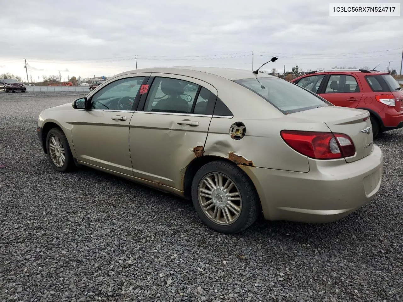 2007 Chrysler Sebring Touring VIN: 1C3LC56RX7N524717 Lot: 79853994