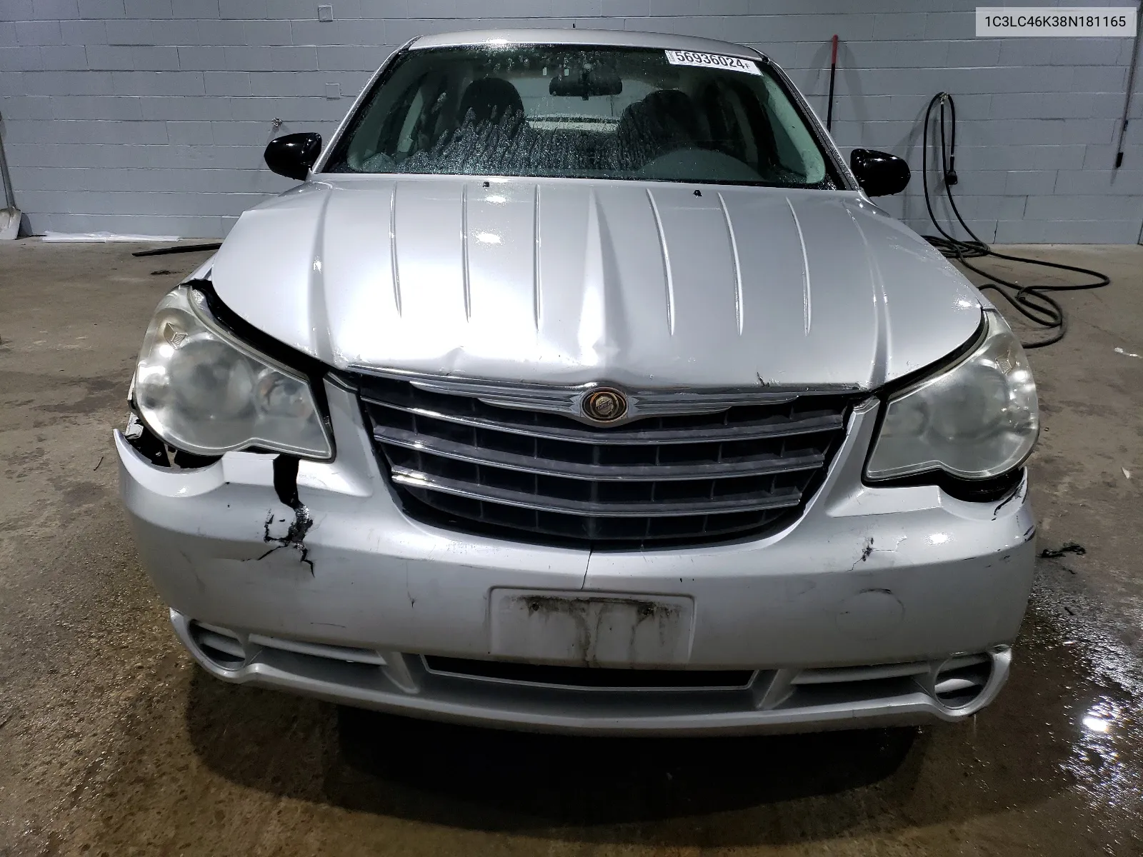 2008 Chrysler Sebring Lx VIN: 1C3LC46K38N181165 Lot: 56936024