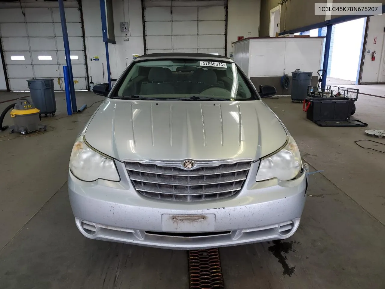 2008 Chrysler Sebring VIN: 1C3LC45K78N675207 Lot: 57565874