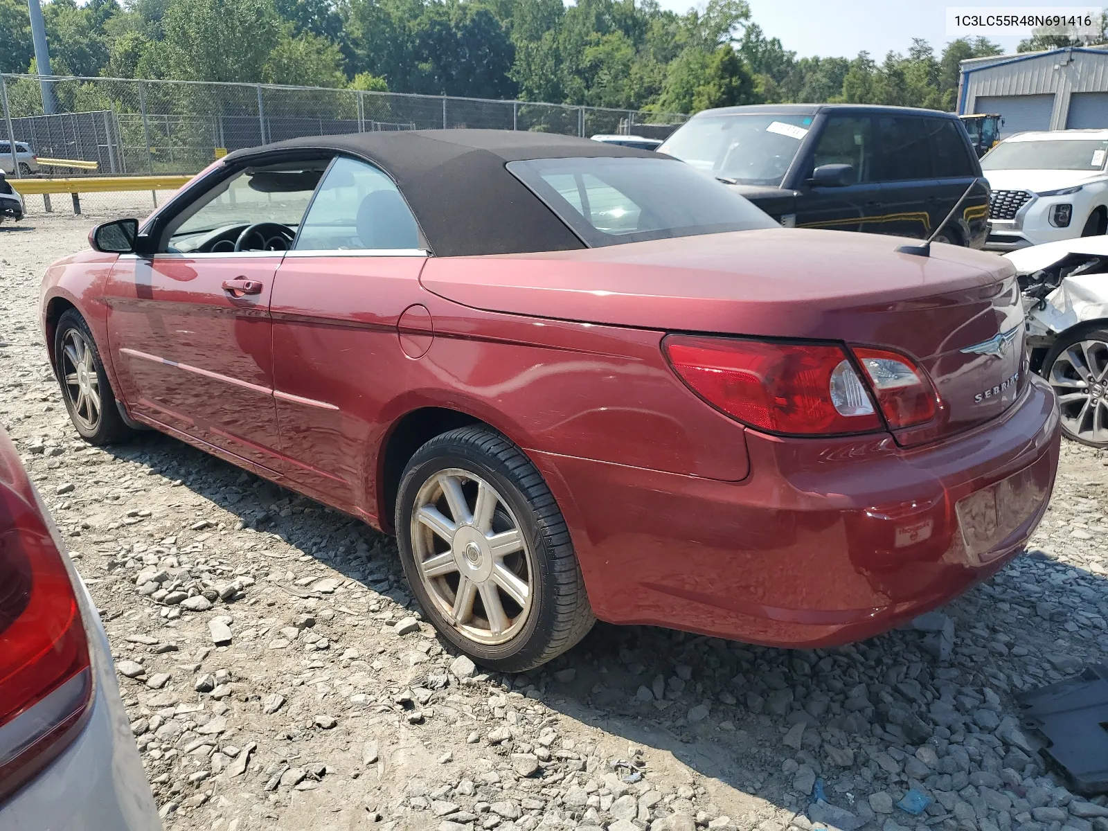 2008 Chrysler Sebring Touring VIN: 1C3LC55R48N691416 Lot: 63386124