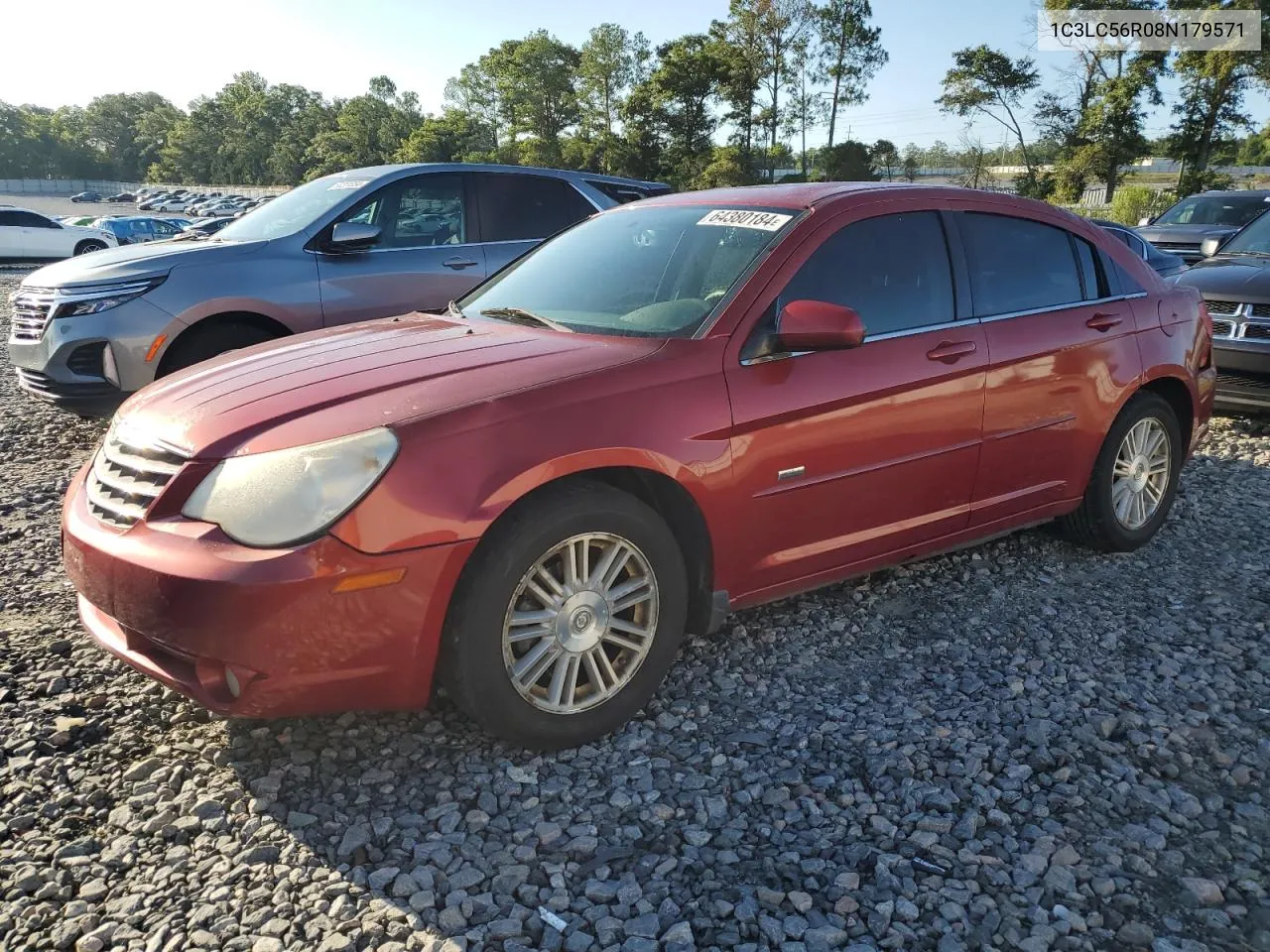 2008 Chrysler Sebring Touring VIN: 1C3LC56R08N179571 Lot: 64380184