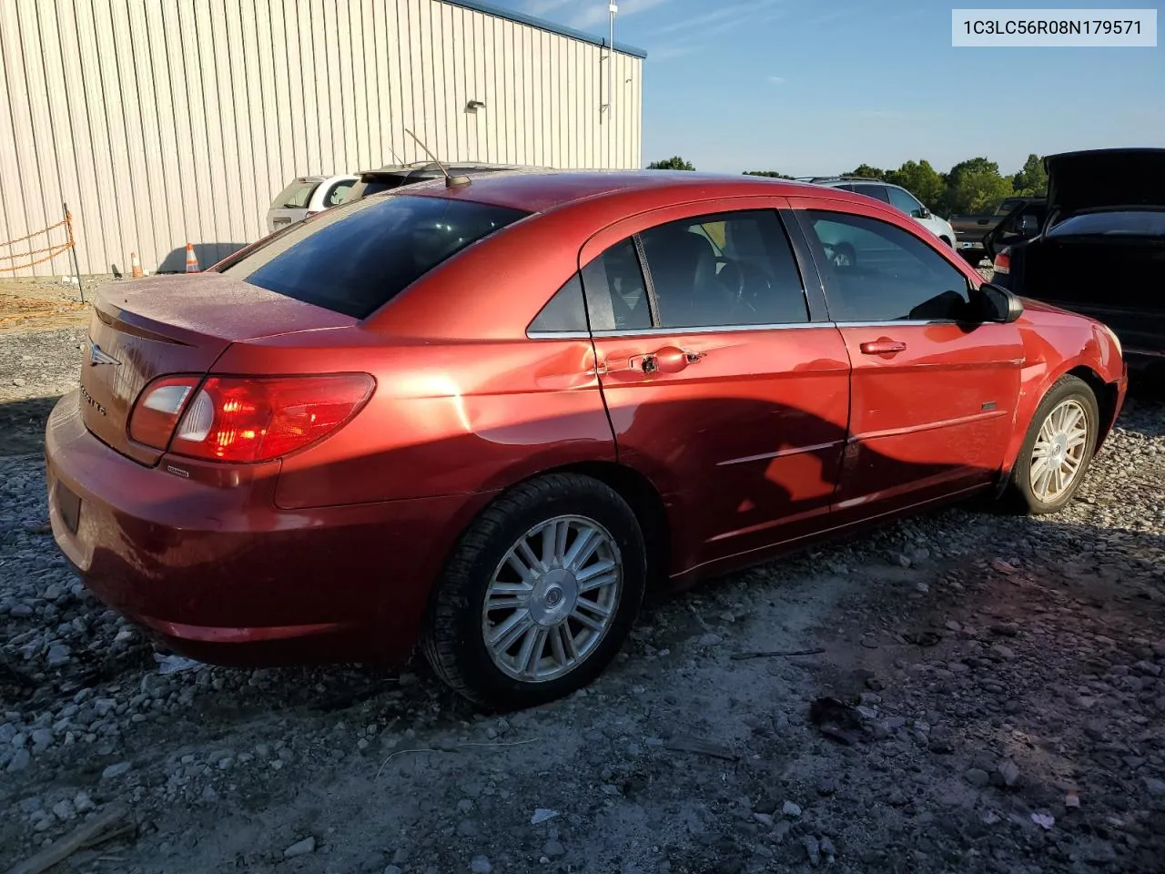 2008 Chrysler Sebring Touring VIN: 1C3LC56R08N179571 Lot: 64380184