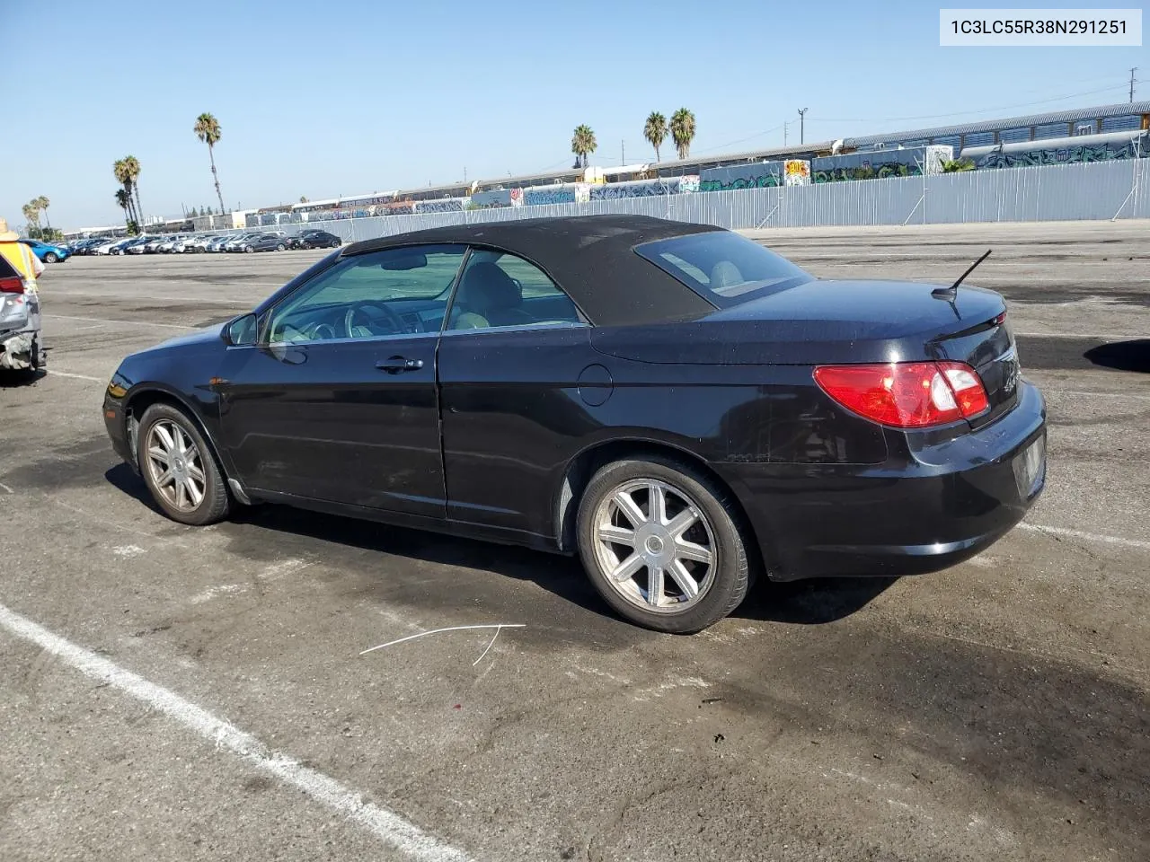 2008 Chrysler Sebring Touring VIN: 1C3LC55R38N291251 Lot: 66538154