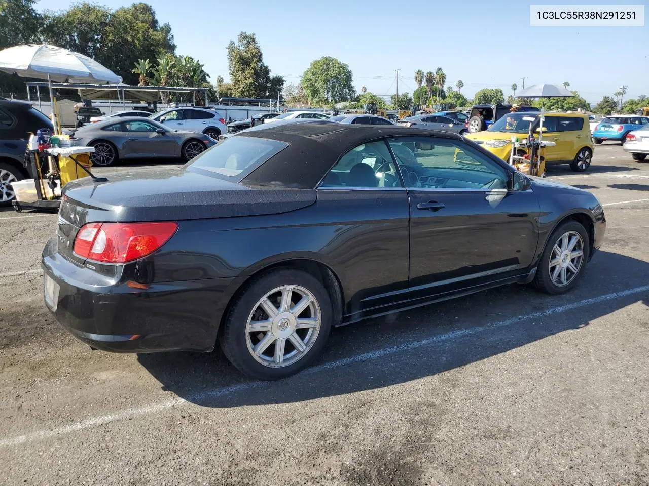 2008 Chrysler Sebring Touring VIN: 1C3LC55R38N291251 Lot: 66538154