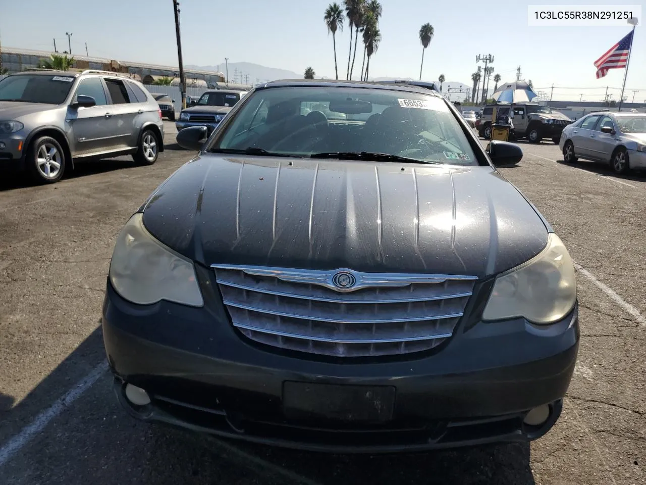 2008 Chrysler Sebring Touring VIN: 1C3LC55R38N291251 Lot: 66538154