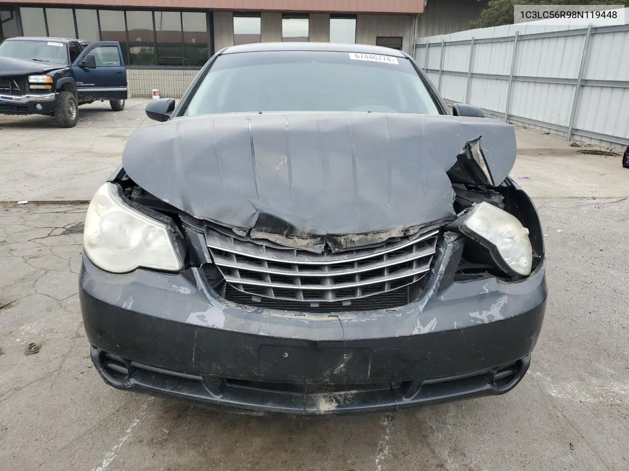 2008 Chrysler Sebring Touring VIN: 1C3LC56R98N119448 Lot: 67446774