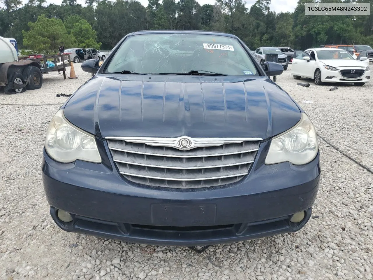 2008 Chrysler Sebring Limited VIN: 1C3LC65M48N243302 Lot: 69977974