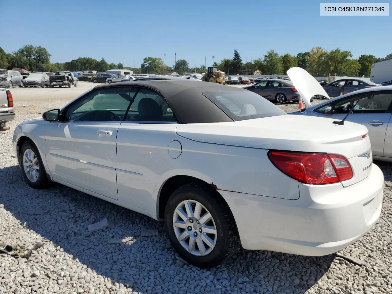 2008 Chrysler Sebring VIN: 1C3LC45K18N271349 Lot: 70262964