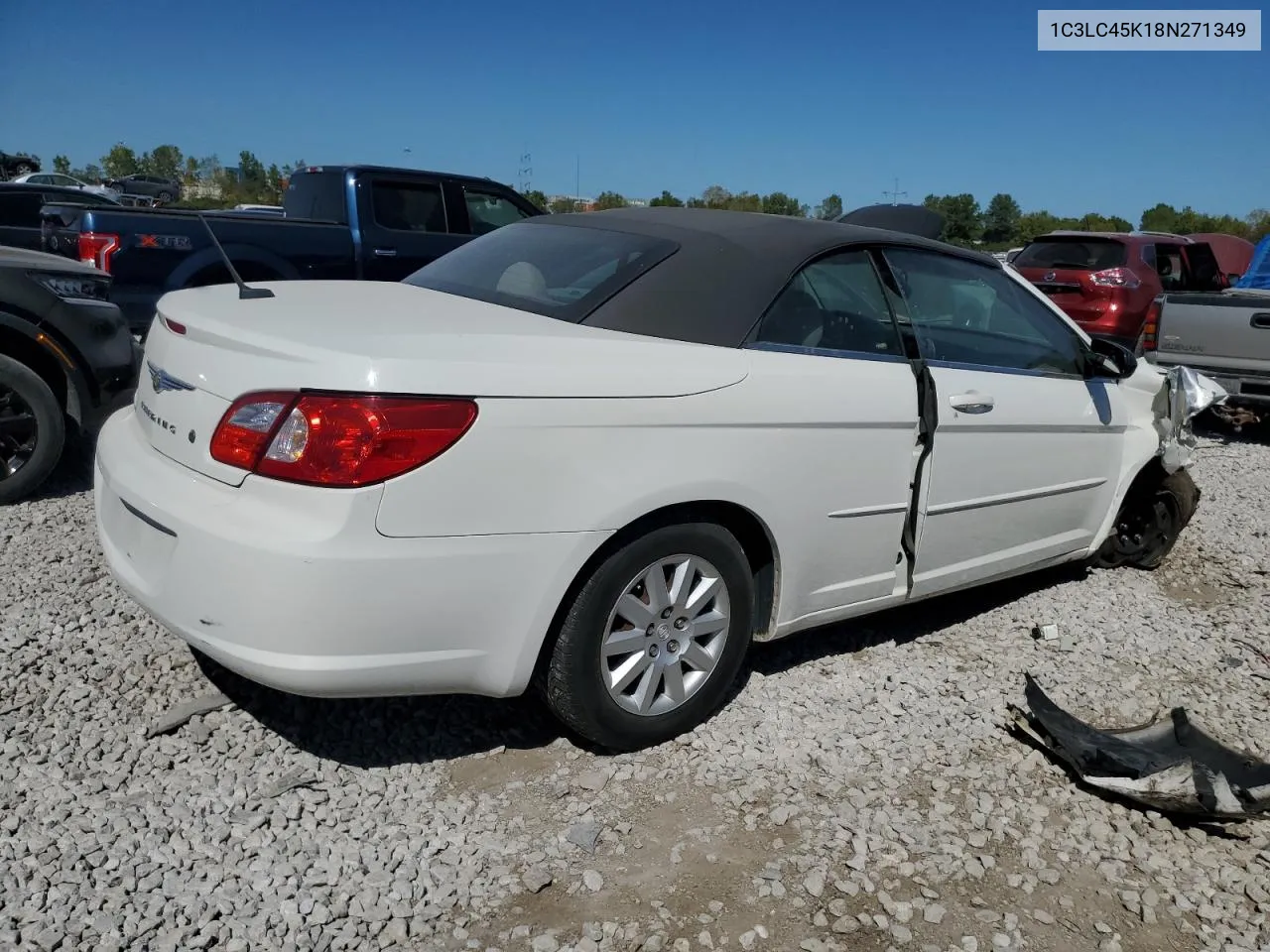 2008 Chrysler Sebring VIN: 1C3LC45K18N271349 Lot: 70262964