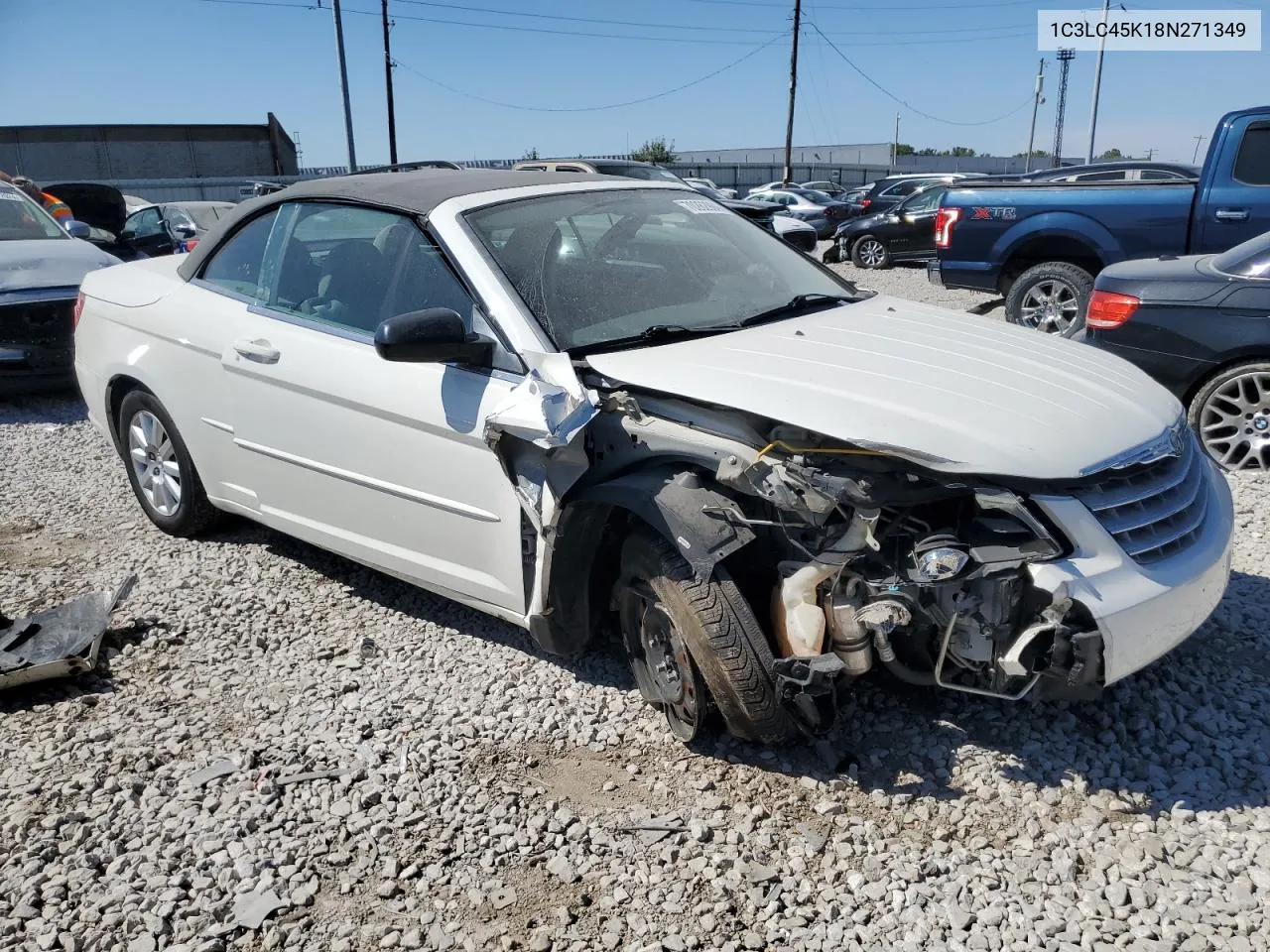 2008 Chrysler Sebring VIN: 1C3LC45K18N271349 Lot: 70262964