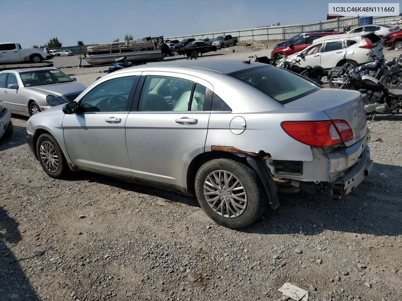 2008 Chrysler Sebring Lx VIN: 1C3LC46K48N111660 Lot: 70687304