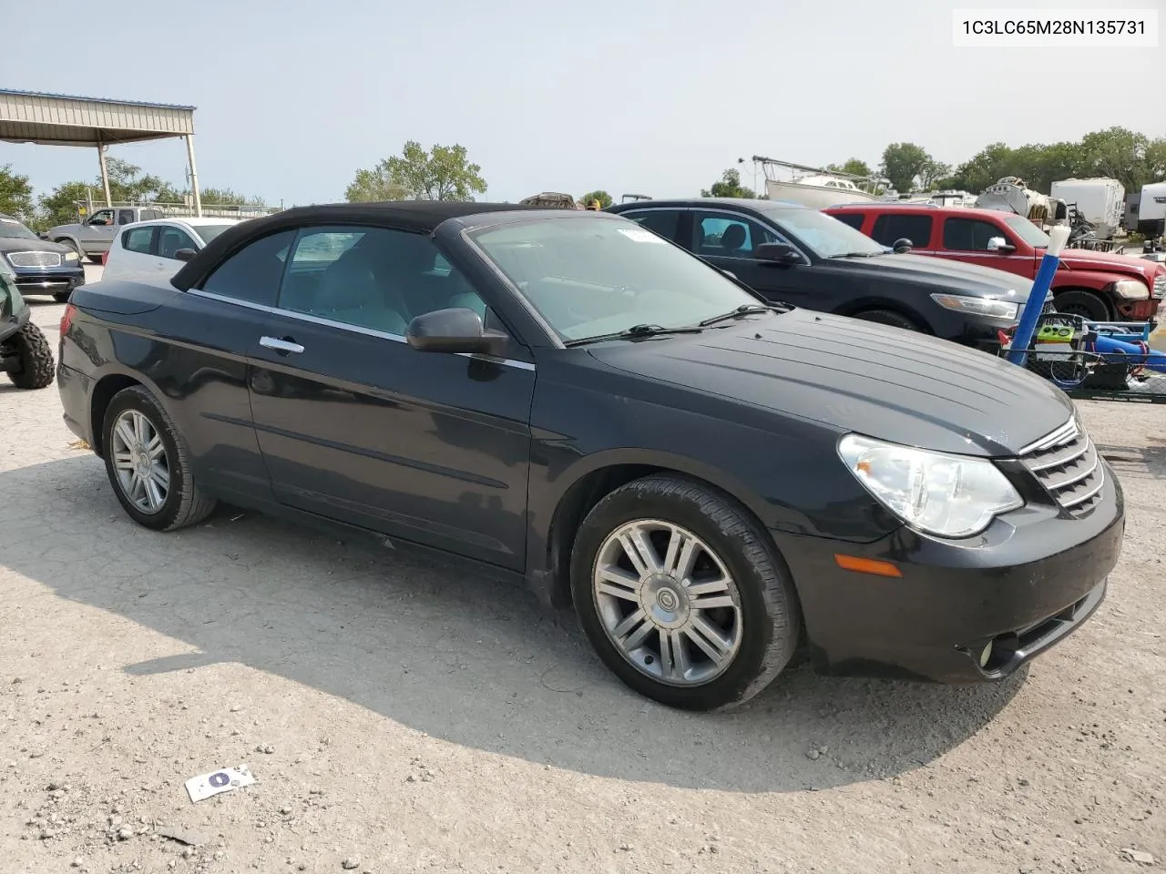 2008 Chrysler Sebring Limited VIN: 1C3LC65M28N135731 Lot: 70874394