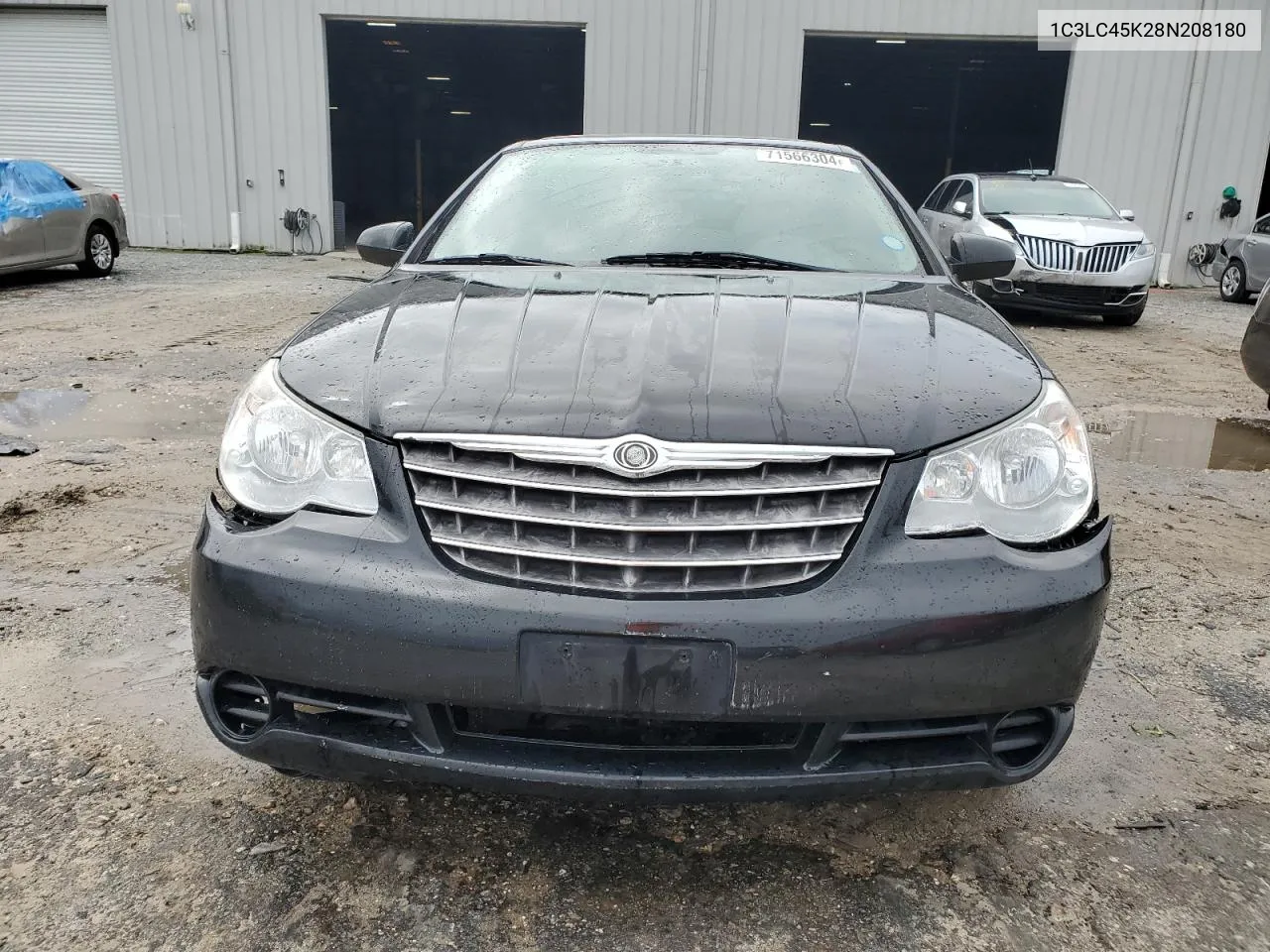 2008 Chrysler Sebring VIN: 1C3LC45K28N208180 Lot: 71566304