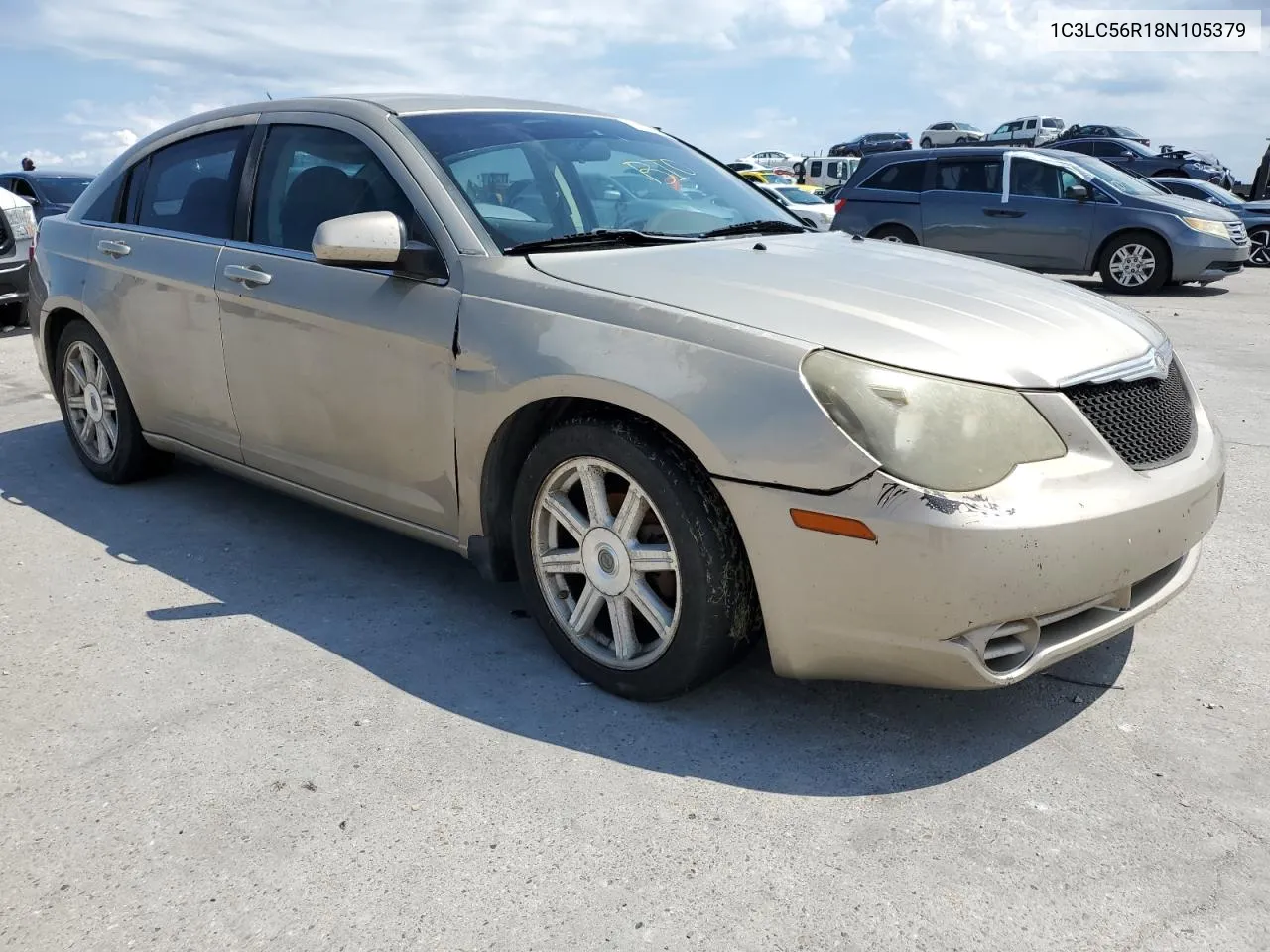 2008 Chrysler Sebring Touring VIN: 1C3LC56R18N105379 Lot: 71753544