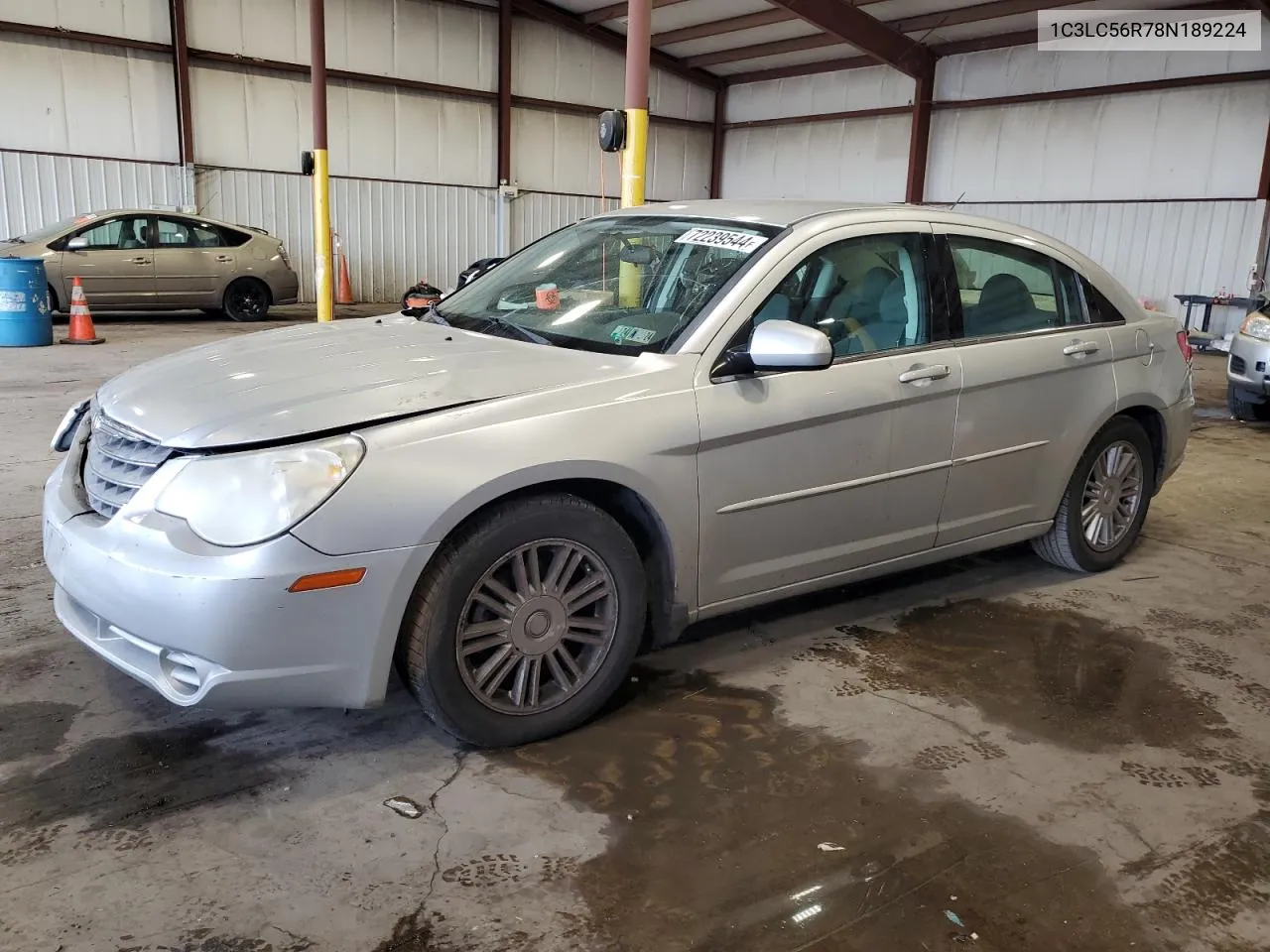 2008 Chrysler Sebring Touring VIN: 1C3LC56R78N189224 Lot: 72239544