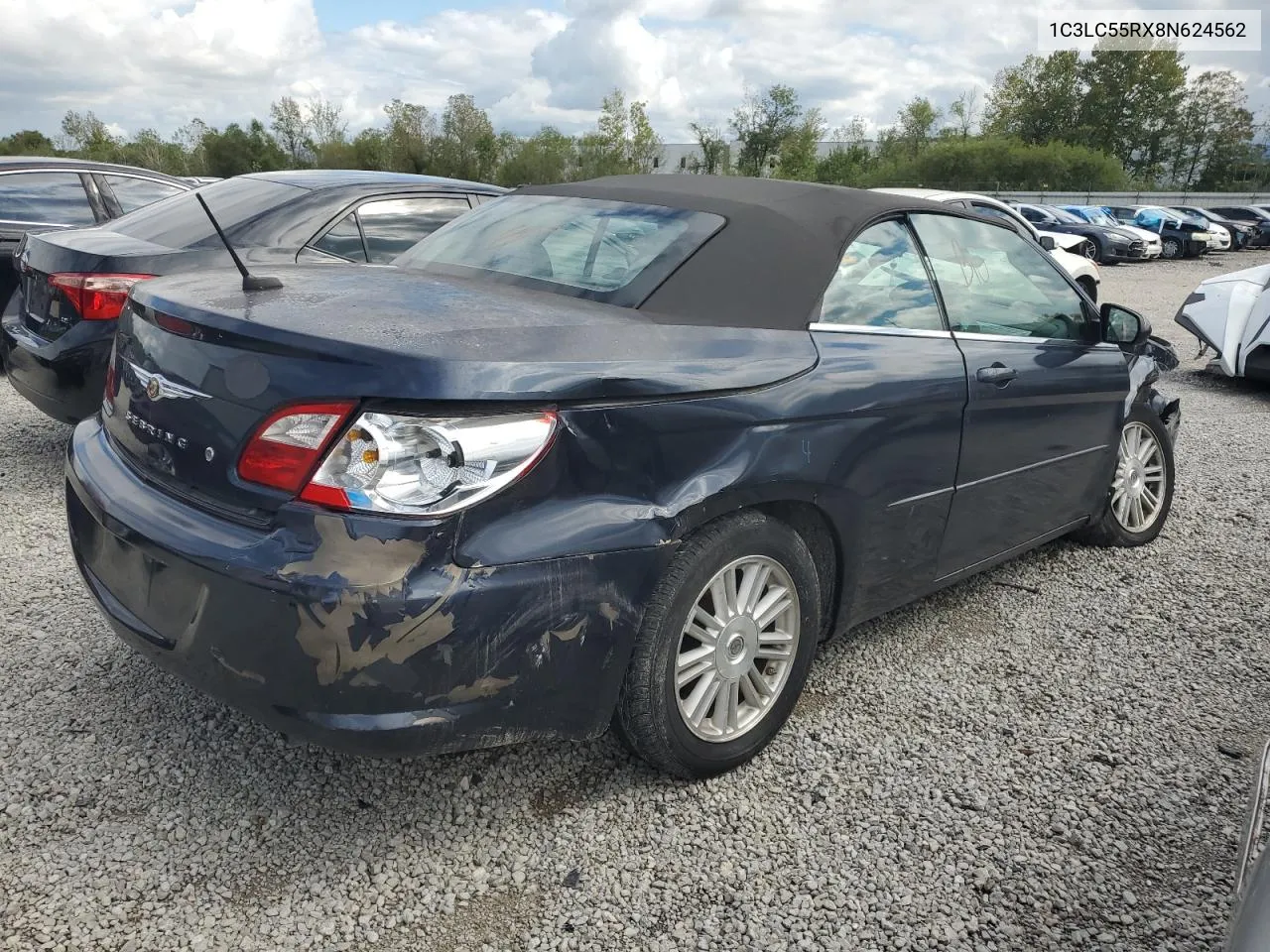 2008 Chrysler Sebring Touring VIN: 1C3LC55RX8N624562 Lot: 72954124