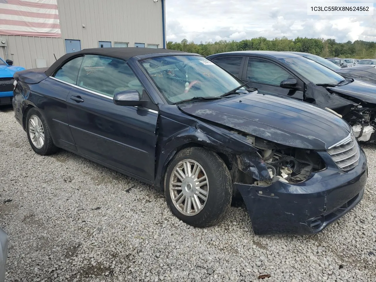 2008 Chrysler Sebring Touring VIN: 1C3LC55RX8N624562 Lot: 72954124