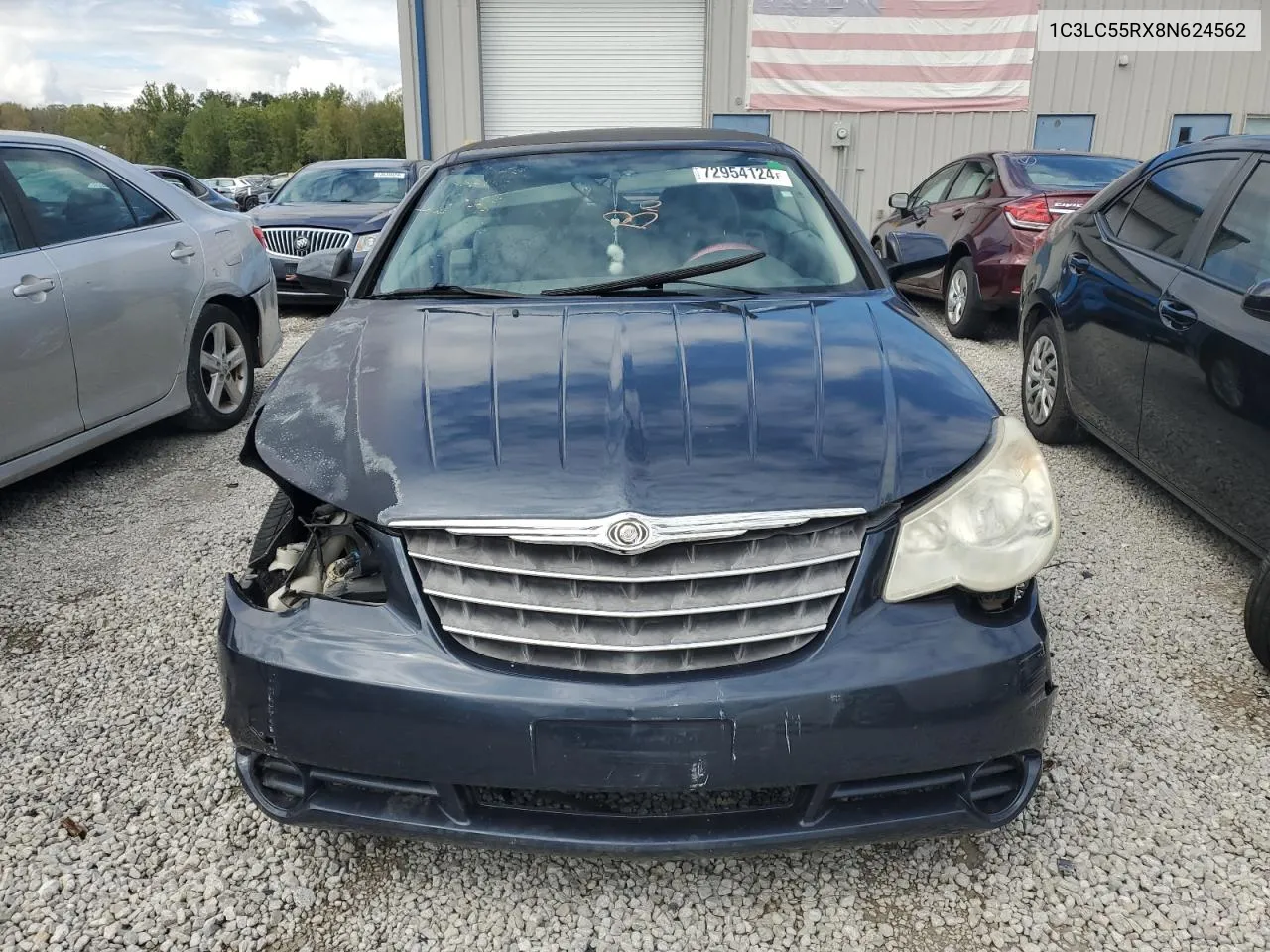 2008 Chrysler Sebring Touring VIN: 1C3LC55RX8N624562 Lot: 72954124