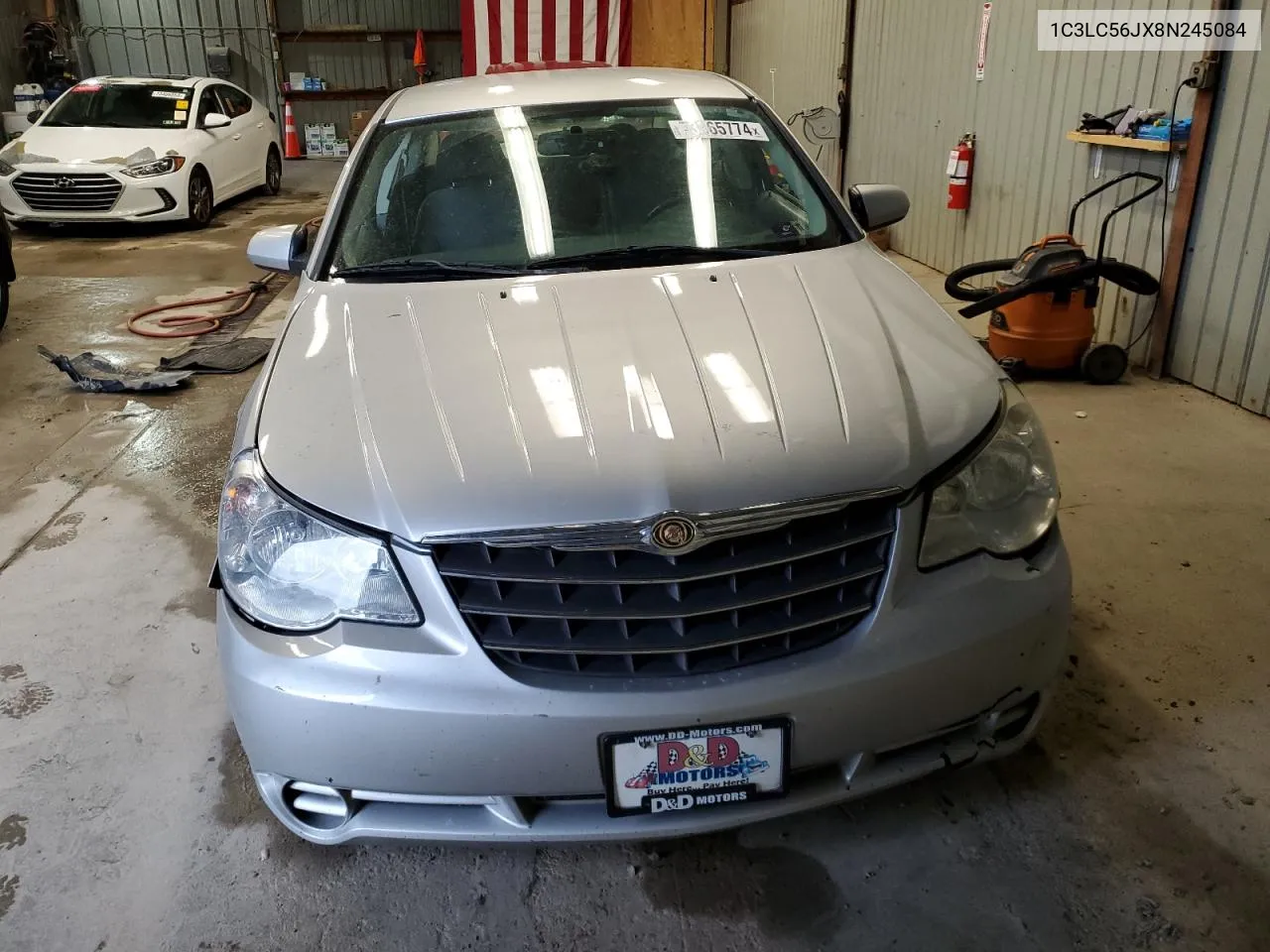 2008 Chrysler Sebring Touring VIN: 1C3LC56JX8N245084 Lot: 73365774