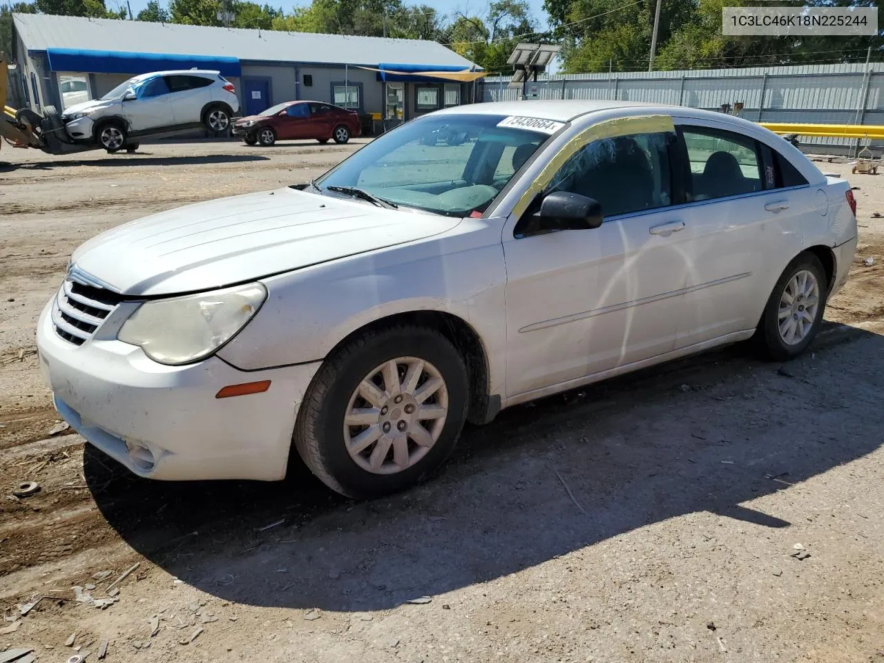 2008 Chrysler Sebring Lx VIN: 1C3LC46K18N225244 Lot: 73430664