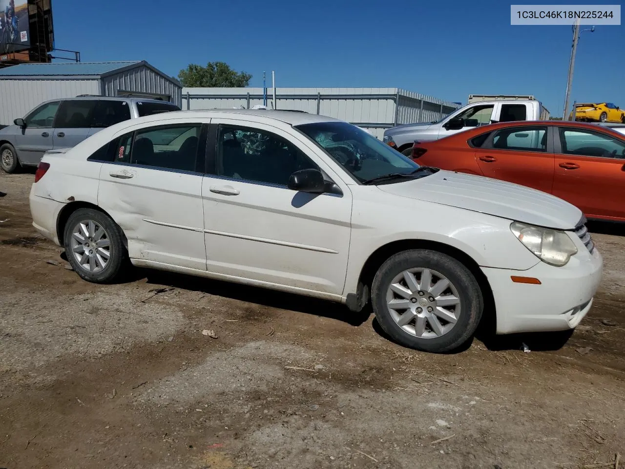 2008 Chrysler Sebring Lx VIN: 1C3LC46K18N225244 Lot: 73430664