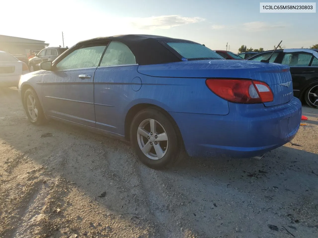 2008 Chrysler Sebring Limited VIN: 1C3LC65M58N230803 Lot: 74235174