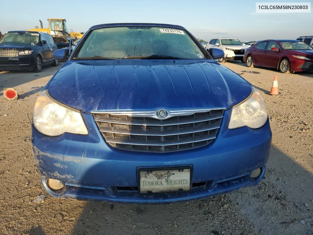 2008 Chrysler Sebring Limited VIN: 1C3LC65M58N230803 Lot: 74235174