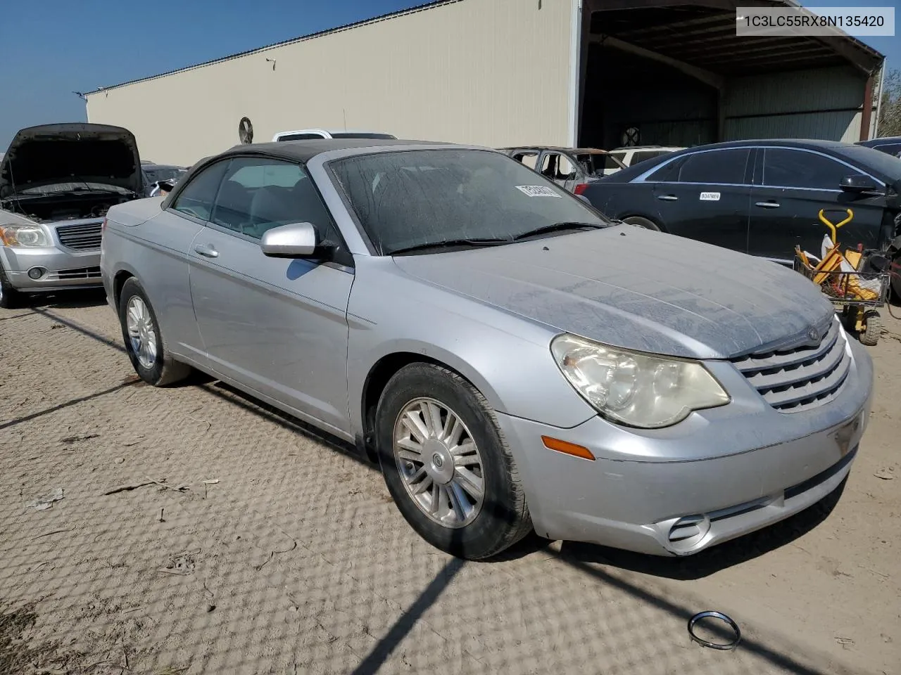 1C3LC55RX8N135420 2008 Chrysler Sebring Touring