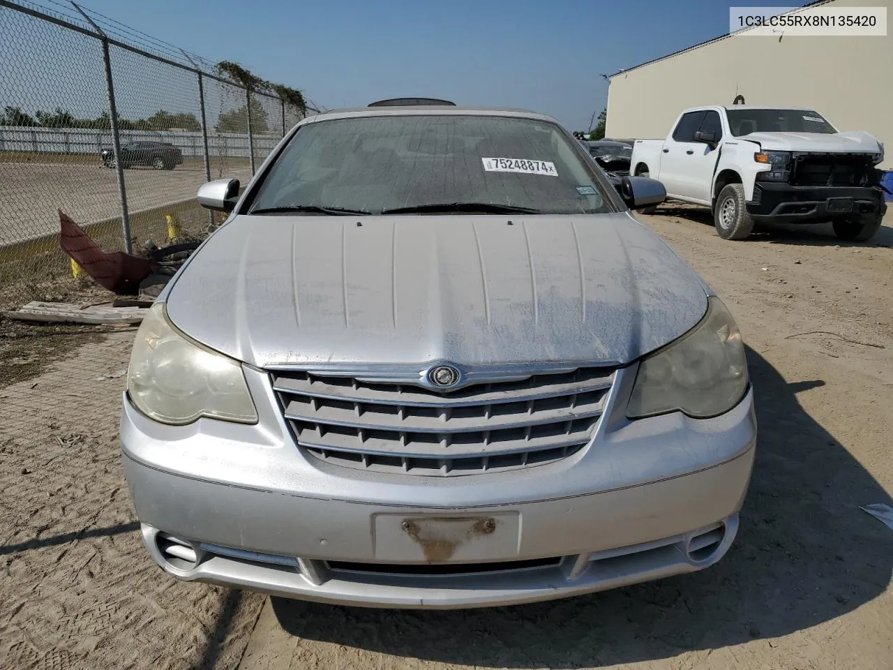 1C3LC55RX8N135420 2008 Chrysler Sebring Touring