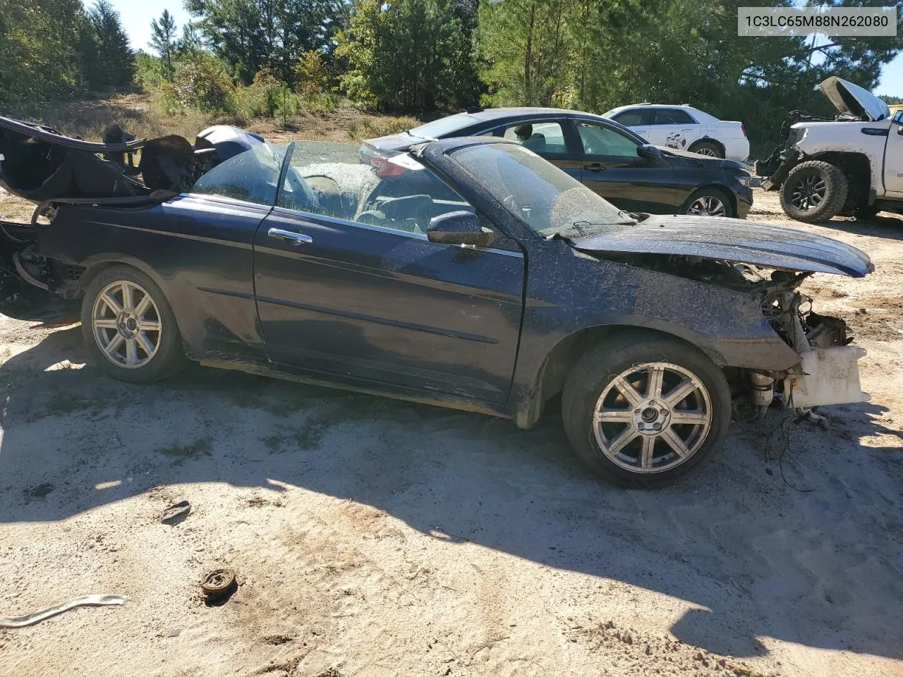 2008 Chrysler Sebring Limited VIN: 1C3LC65M88N262080 Lot: 75266284