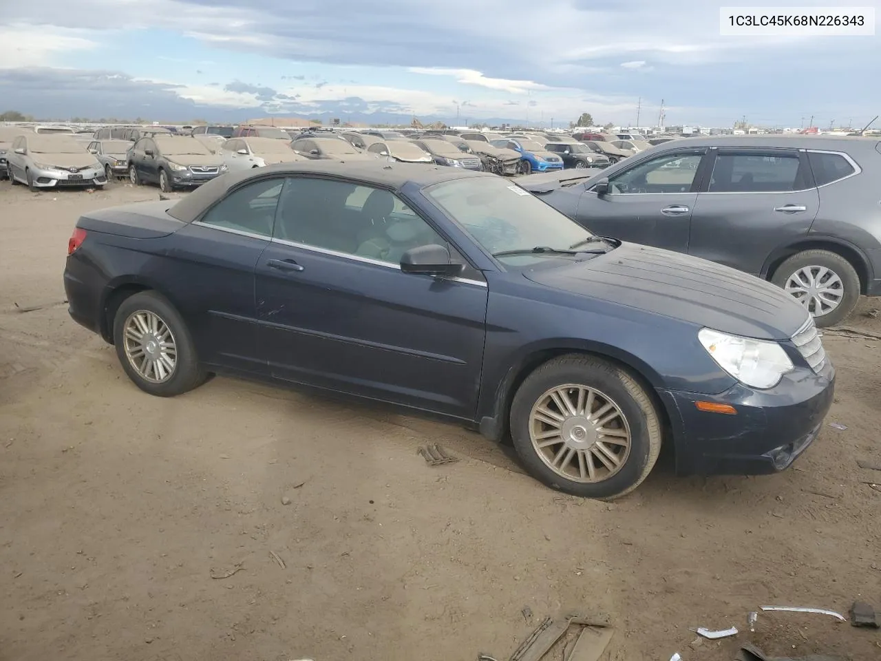 2008 Chrysler Sebring VIN: 1C3LC45K68N226343 Lot: 76076674