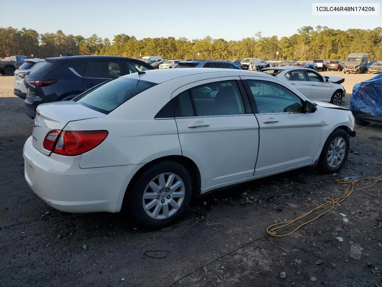 2008 Chrysler Sebring Lx VIN: 1C3LC46R48N174206 Lot: 77246644