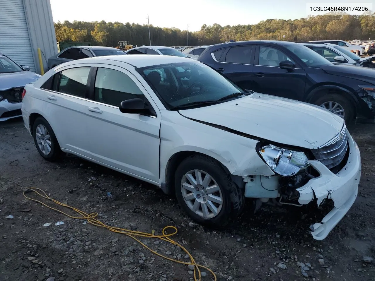 2008 Chrysler Sebring Lx VIN: 1C3LC46R48N174206 Lot: 77246644